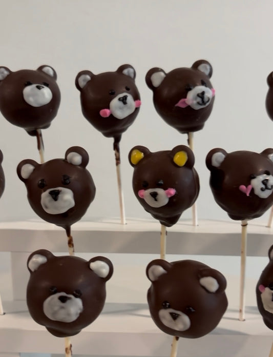 Chocolate Bear Cakepop